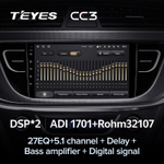 Teyes CC3 9" для Geely Atlas 2016-2020