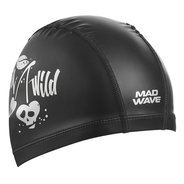 Шапочка для плавания комбинированная Mad Wave Wild Cherry