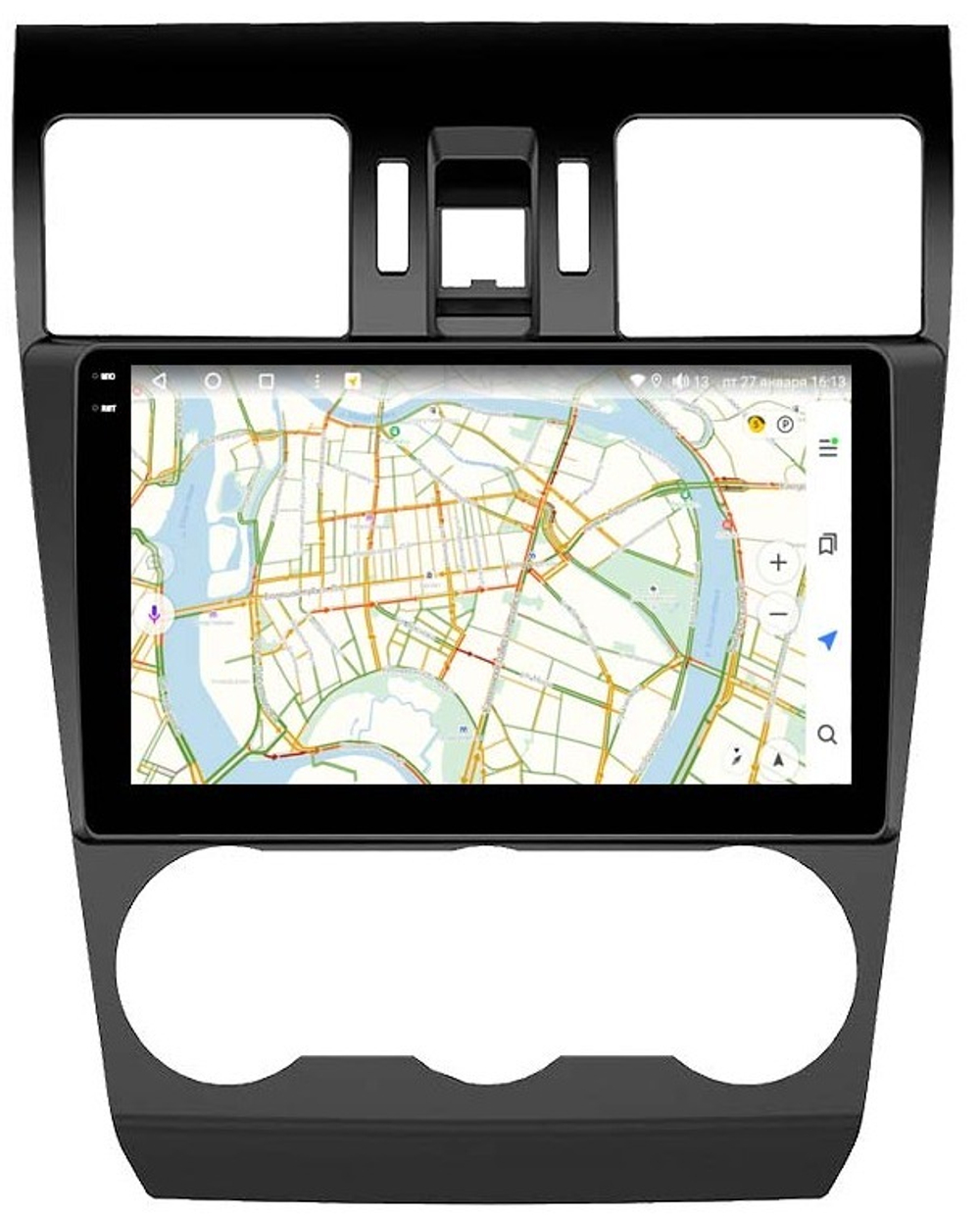 Магнитола для Subaru Forester, Impreza, XV 2012-2015 - Vaycar VA71-0775-2K на Android 13, 8-ядер, 2K QLED, ТОП процессор, CarPlay, 4G SIM-слот