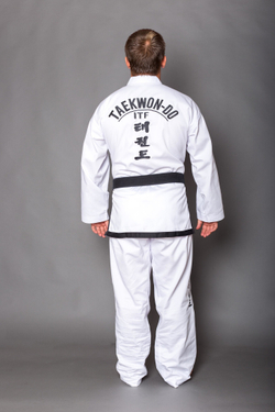 Добок ITF ProfSport (черный кант)