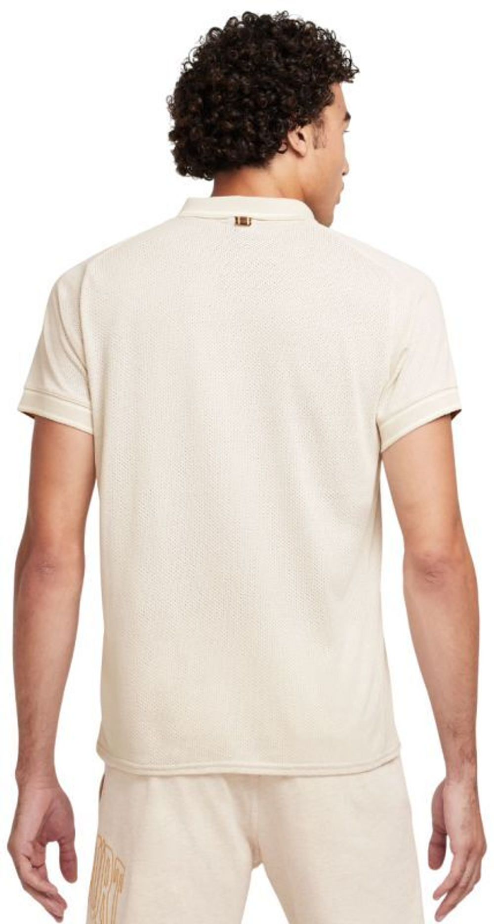 Мужское теннисное поло Nike Court Heritage Tennis - Бежевый