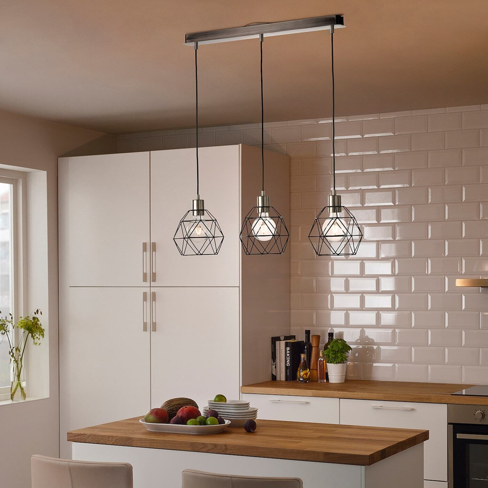 IKEA BRUNSTA  (ИКЕА БРУНСТА)  -  Абажур для подвесной лампы, черный, 20 см