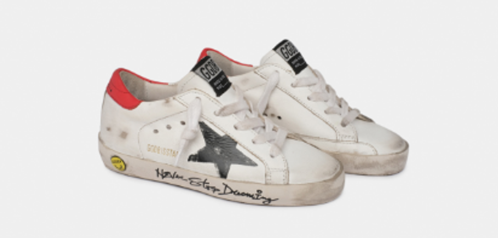 Кеды Детские GOLDEN GOOSE hand-decorated foxing