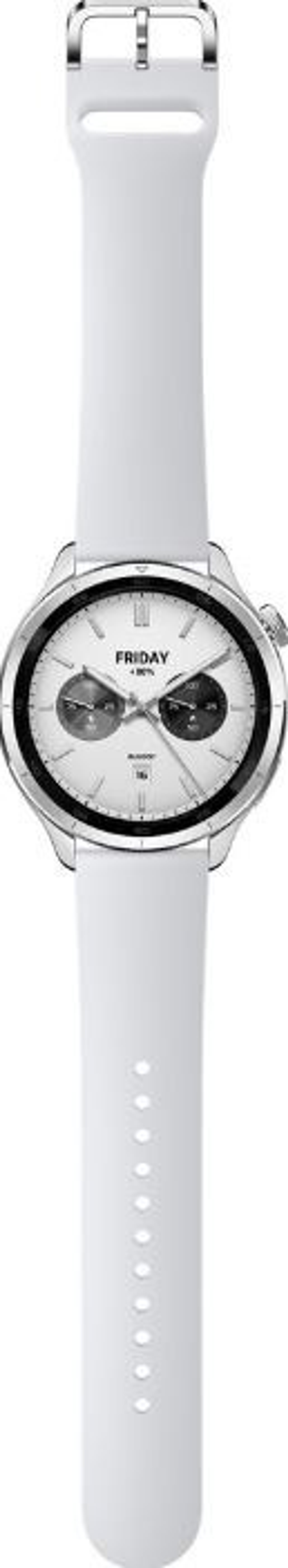 Смарт-часы Xiaomi Watch S4 47 мм серебристый-белый