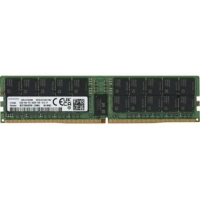 Память оперативная Samsung DDR5 64GB RDIMM 5600 (2Rx4) ECC Reg 1.1V (M321R8GA0PB0-CWM)