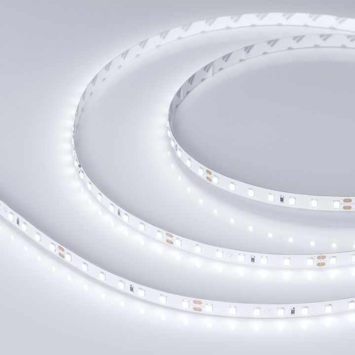 Светодиодная лента Arlight 10W/m 98LED/m 2835SMD холодный белый 5M 019913(2)