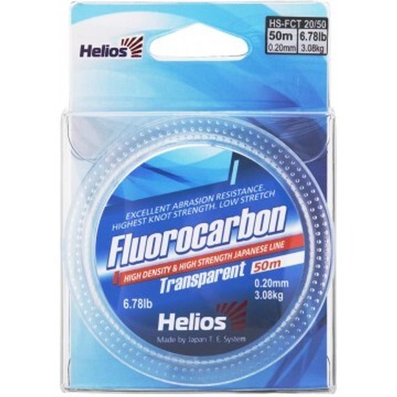 Леска Helios FLUOROCARBON Transparent 0,20mm/50 (HS-FCT 20/50)