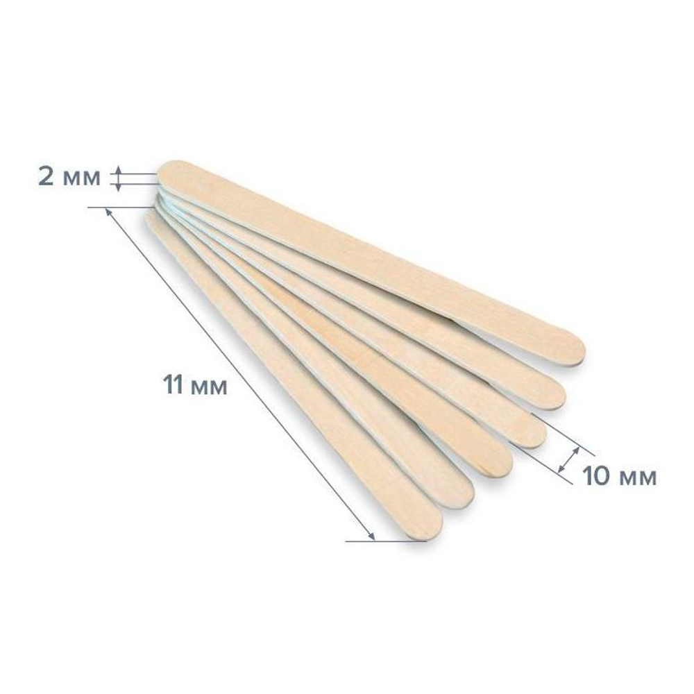 Палочки деревянные для эскимо (11.3*1.0*0.2см)
