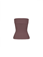 chocolate fold over bandeau