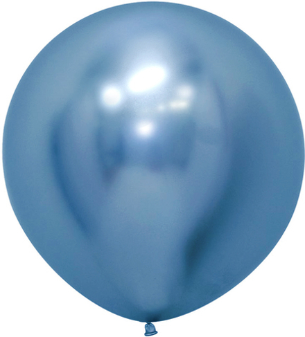 Большой шар "Хром синий" 60 см