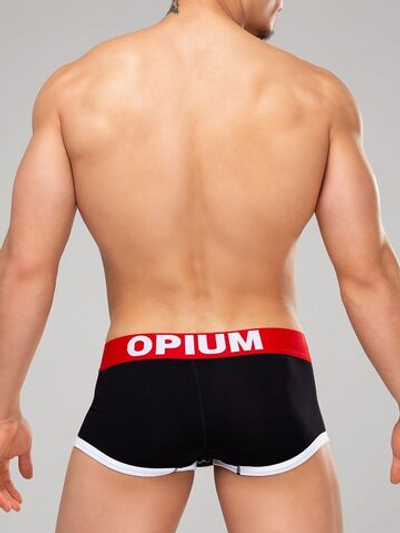 Мужские укороченные боксеры (Размер: XXXL) (Цвет: черный)