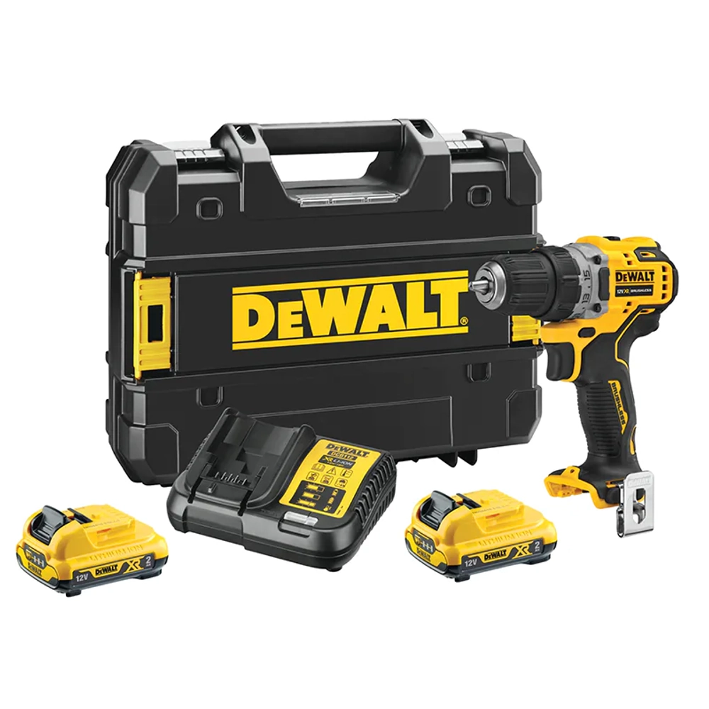 DeWalt DCD 701 D2 аккумуляторная дрель-шуруповерт (2 x 2 Ач, ЗУ)