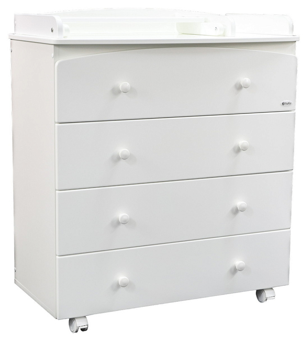 Детский пеленальный комод Tutis Cloud VD33-0412101 белый