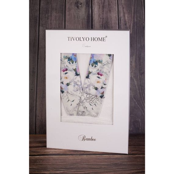 CAVA махровый женский халат кремовый Tivolyo Home Турция