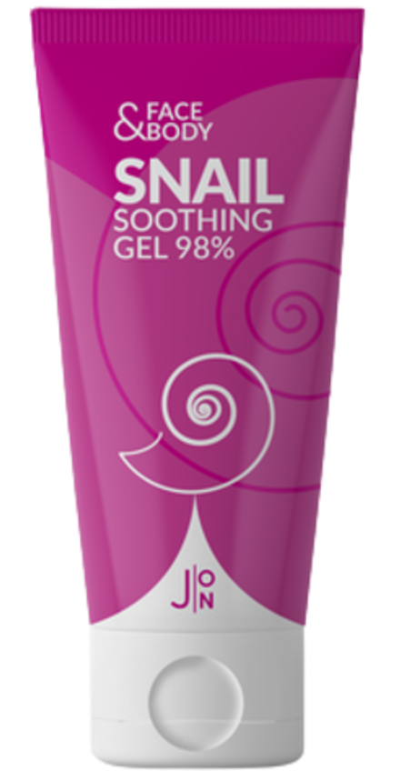 Гель для лица и тела J:ON УЛИТКА Face & Body Snail Soothing Gel 98%, 200 мл