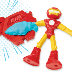 Play-Doh x Marvel - Фигурка Iron Man с формой для пластилина G3106