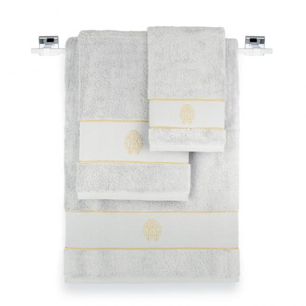 Набор полотенец 3шт Roberto Cavalli Gold New 946 grigio
