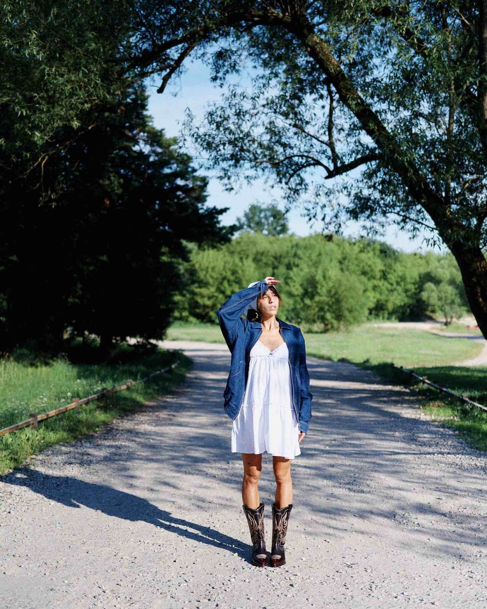 Платье One Two Short Cotton Lily белое