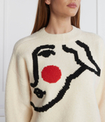 Свитер Desigual - экрю(23WWJF87)