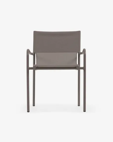 Уличный стул Zaltana коричневый