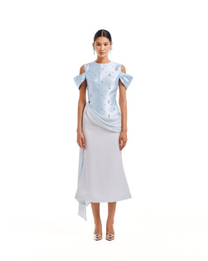 Платье Empressa (Импресса) голубое