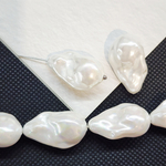 Жемчуг Майорка, капля барокко 26×13мм, штучно