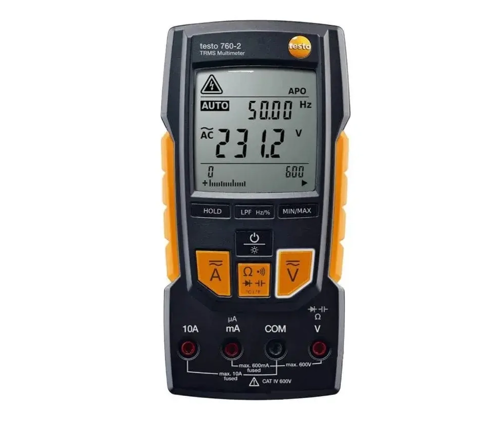 Testo 330-1 LL газоанализатор +мультиметр Testo 760-2 комплект с магнитным креплением