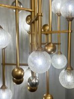 Люстра Fluxus 12 gold