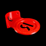 Подставка настенная угловая для Яндекс станции Мини2 (Яндекс-Алиса), красная