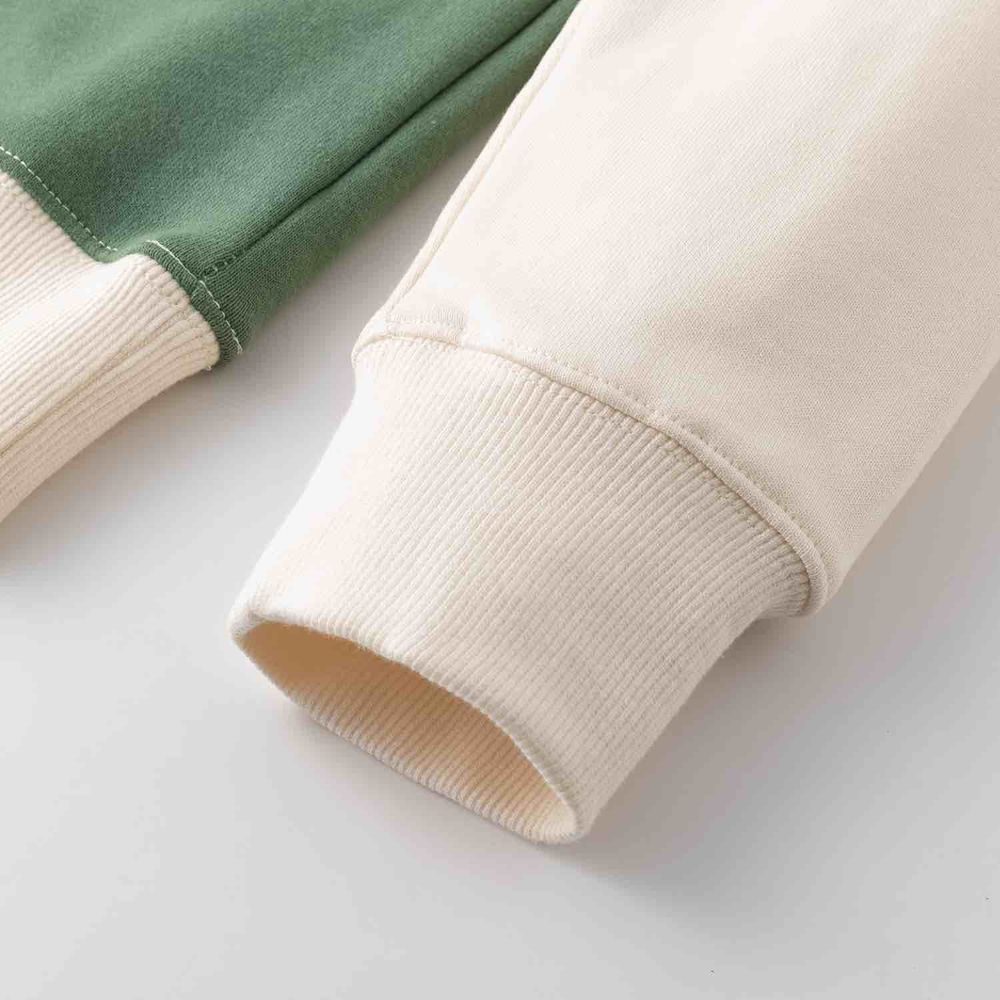 Толстовка Ymkashix HTF бежевый/зеленый/лиловый