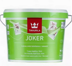 TIKKURILA Joker краска акрил. матовая база C 9 л