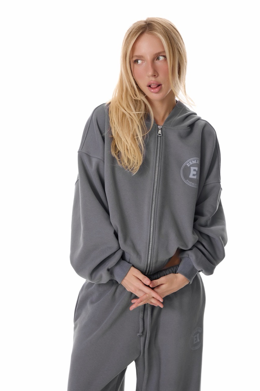 GRAY HUDI MINI CLUB ESME