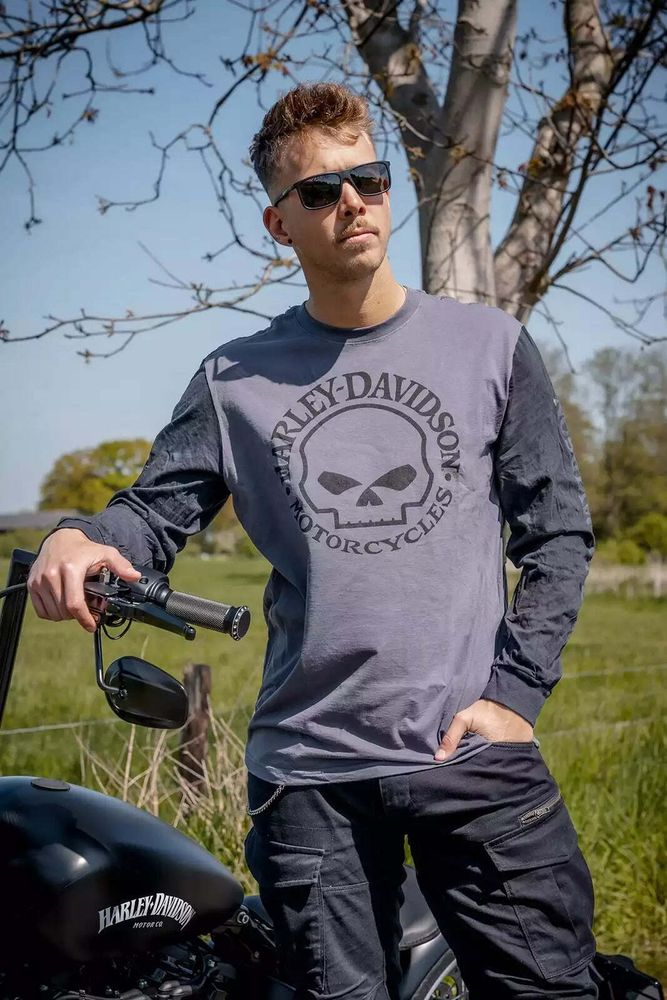 Футболка Men's Willie G Colorblock Harley-Davidson Футболка Men's Willie G Colorblock Harley-Davidson