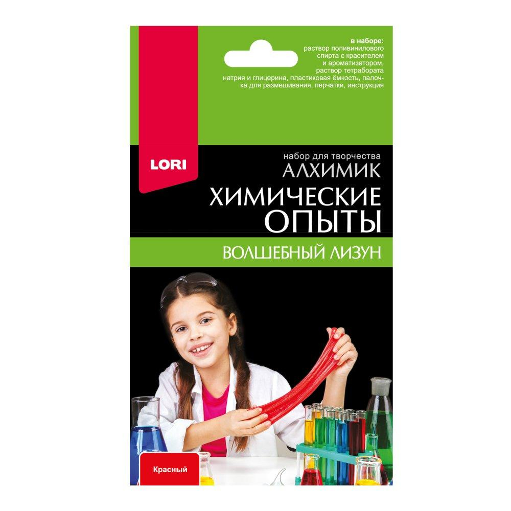 Химические опыты Волшебный лизун "Красный" (Lori)