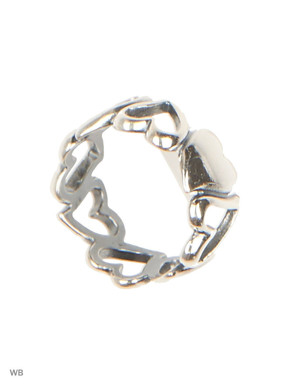 "Котильон" кольцо в серебряном покрытии из коллекции "Скажи о Любви" от Jenavi