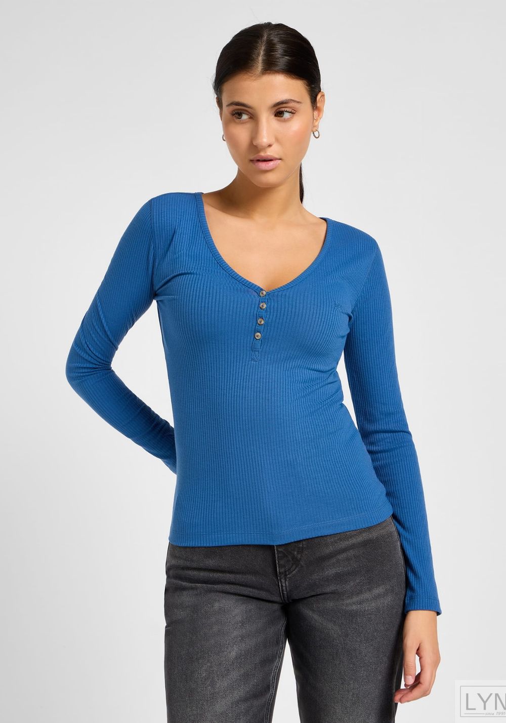 Футболка LS HENLEY 112355434
