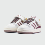 Кроссовки Adidas Forum Low White Red Rabbit