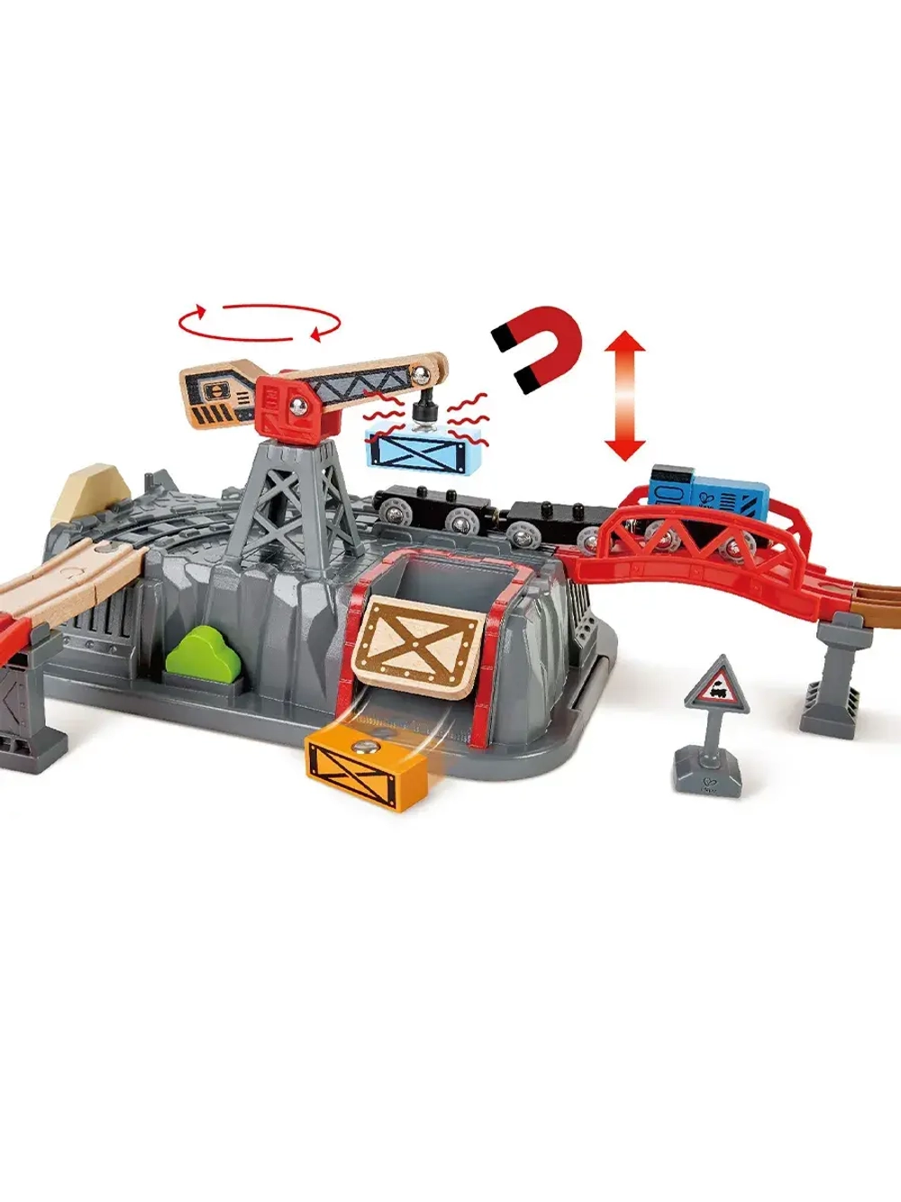 Игровой набор Железная дорога Строительный комплекс