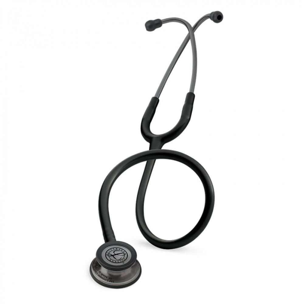 Стетоскоп Littmann Classic III, черный, дымчатая акустическая головка (5811)