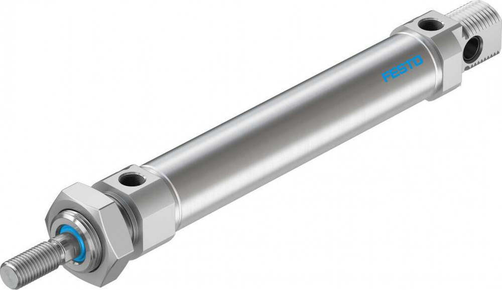Круглый пневмоцилиндр Festo DSNU-25-100-PPV-A