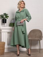 Платье Лорита (серо-зеленое) П15153-16М LT Collection