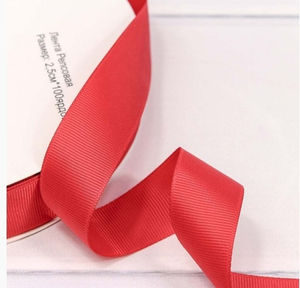 Лента Репсовая Красная