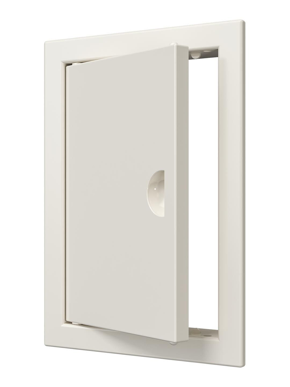 Люк ревизионный ЛР фланец 98х148 ручка 122х172 пластик Ivory EVECS