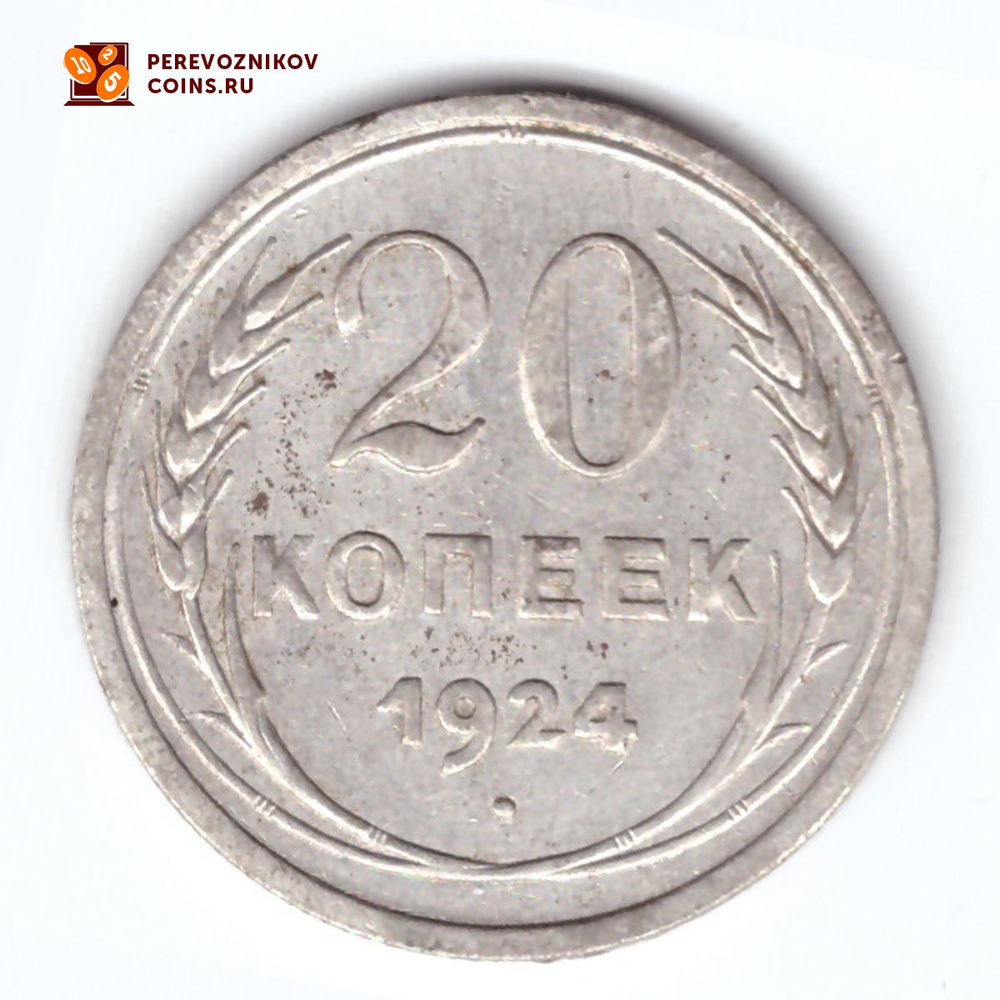 20 копеек 1924 VF