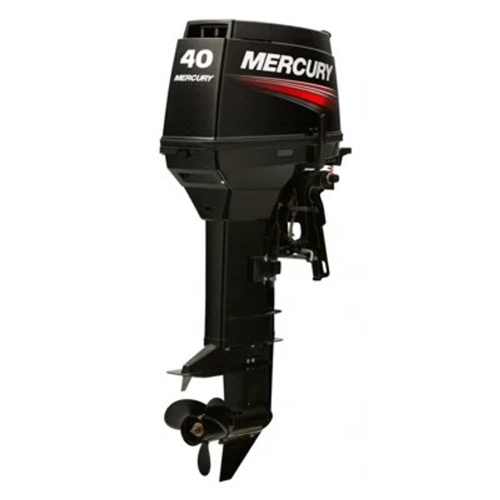 Лодка ПВХ АДМИРАЛ 410 + 2х-тактный лодочный мотор MERCURY ME 40 MH 697CC