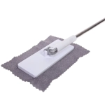 Швабра самозажимная ручка 125см. в комплекте 2 салфетки