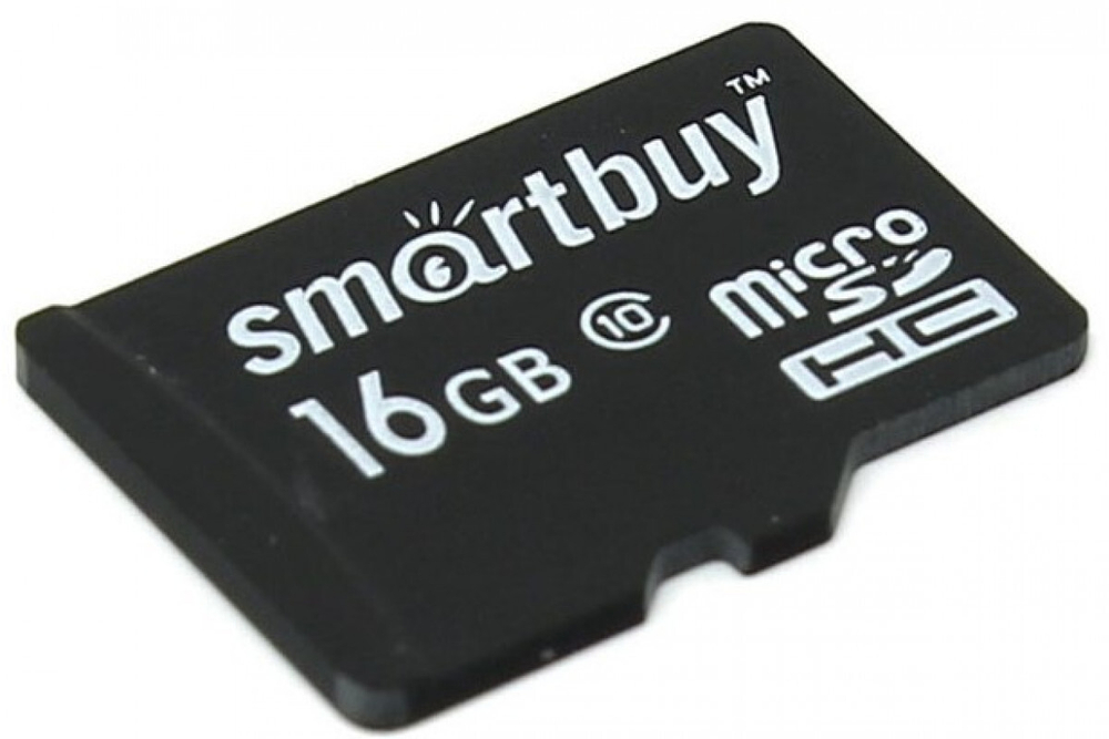 Карта памяти Smartbuy microSDHC Class 10 (10/10MB/s) 16GB + ADP