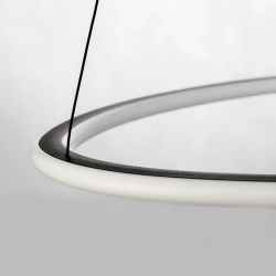 Citilux TRIO CL215B051 LED Люстра подвесная с пультом Чёрная