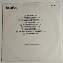 Винтажная виниловая пластинка LP Chris de Burgh Into The Light (Беларусь 1993)