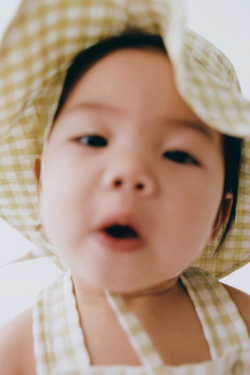 ZARA ПАНАМА В КЛЕТКУ ВИШИ, СВЕТЛО-ЗЕЛЕНЫЙ